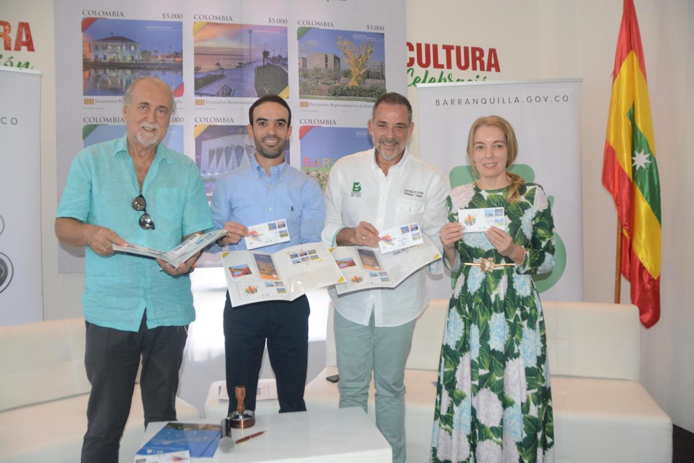 El mundo amará aún más a Barranquilla al conocerla a través de estampillas postales