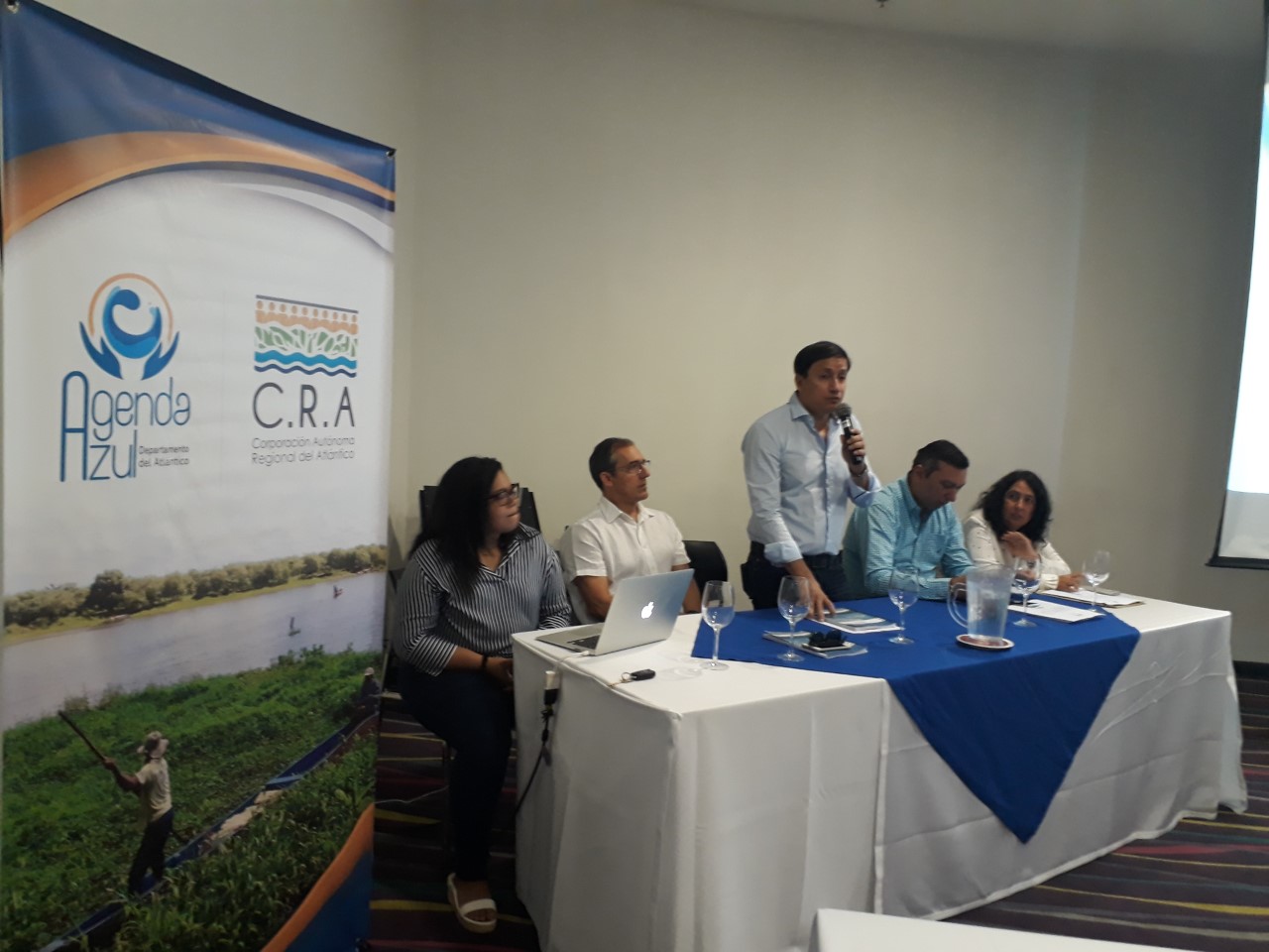 C.R.A  Lanzó la «Agenda Azul» del Departamento del Atlántico
