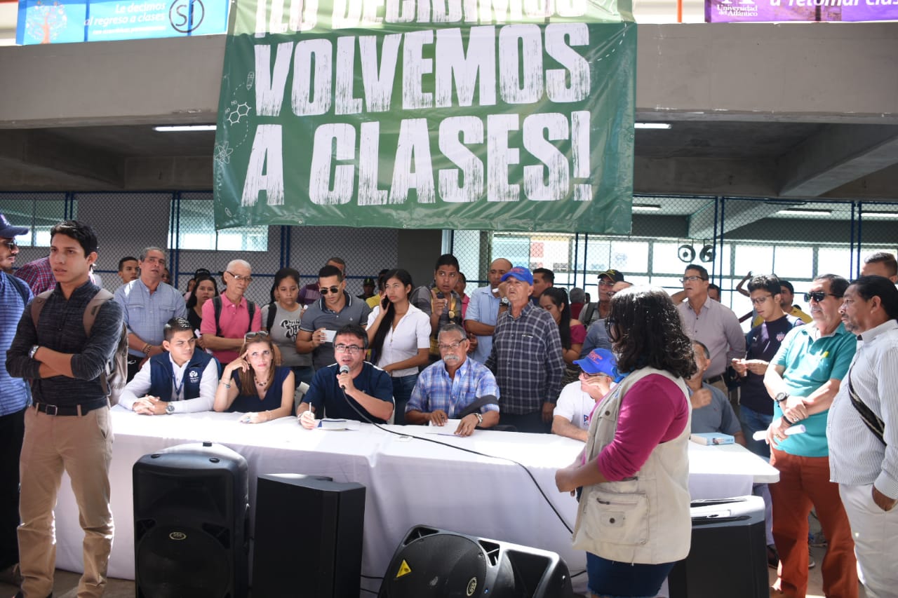 Uniatlántico retorna a clases el próximo 14 de enero