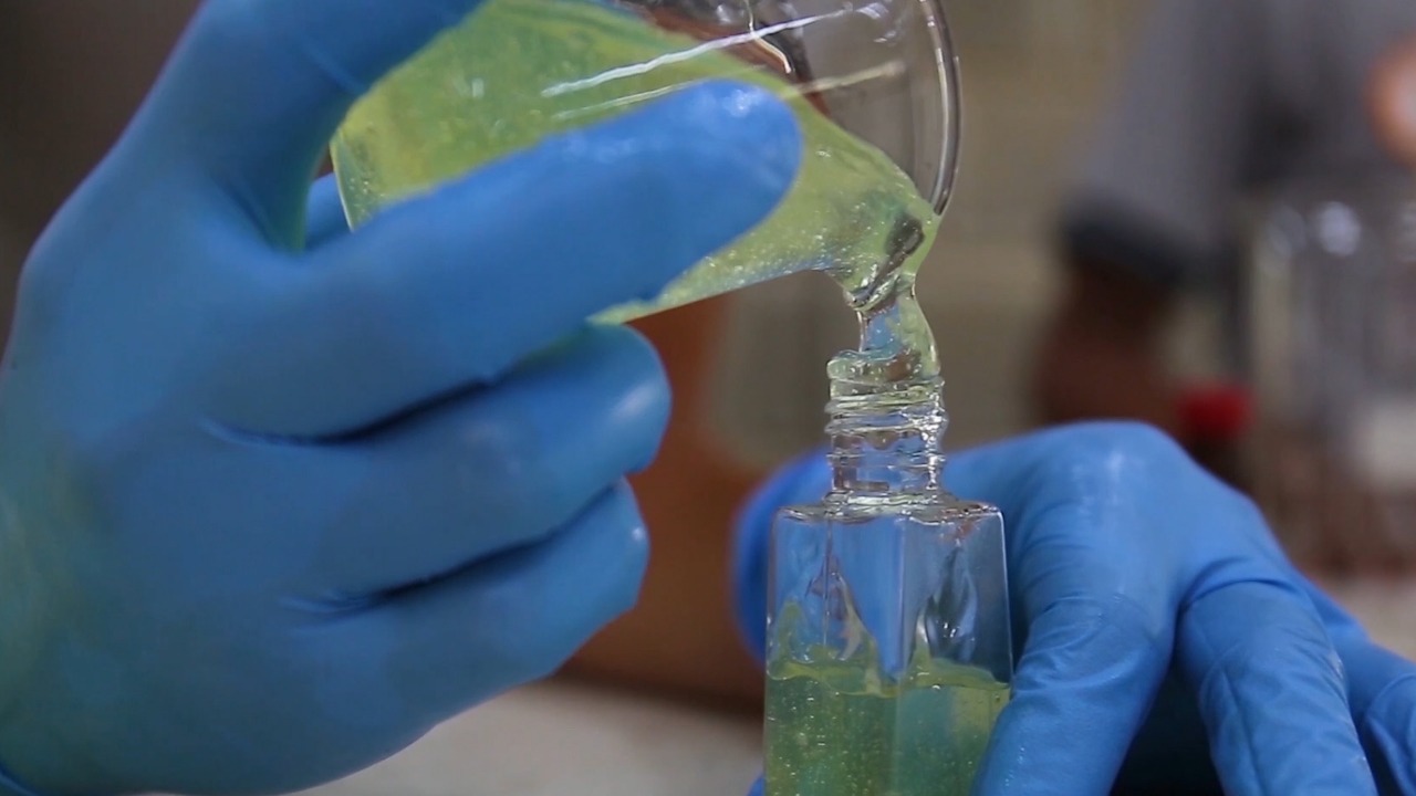 Estudiantes de Pitalito, Atlántico hacen gel antibacterial con matarratón