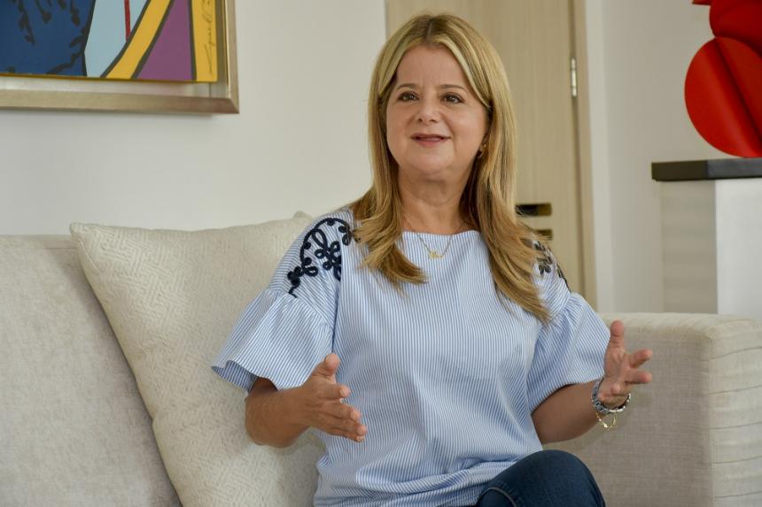 Elsa Noguera,candidata a la Gobernación del Atlántico con aval de cuatro partidos