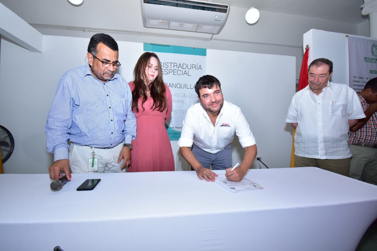 Hoy no se inscribe Jaime Pumarejo, hoy se inscribe Barranquilla”: Jaime Pumarejo.  