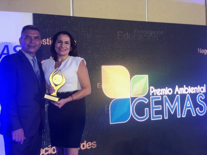 Reconocimiento a Puro Ambiente Informativo Premio GEMAS 2019