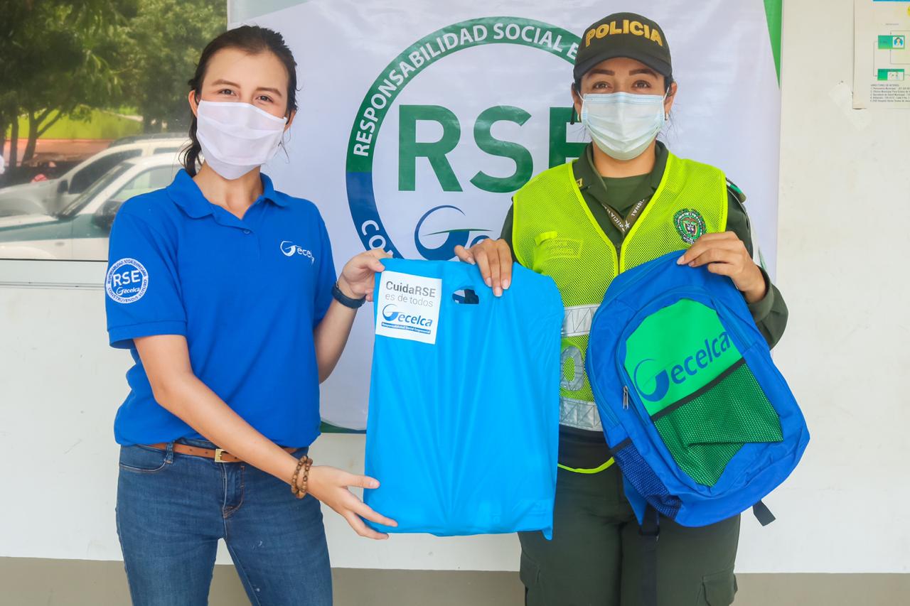 Gecelca entrega kits de bioseguridad en córdoba y la guajira