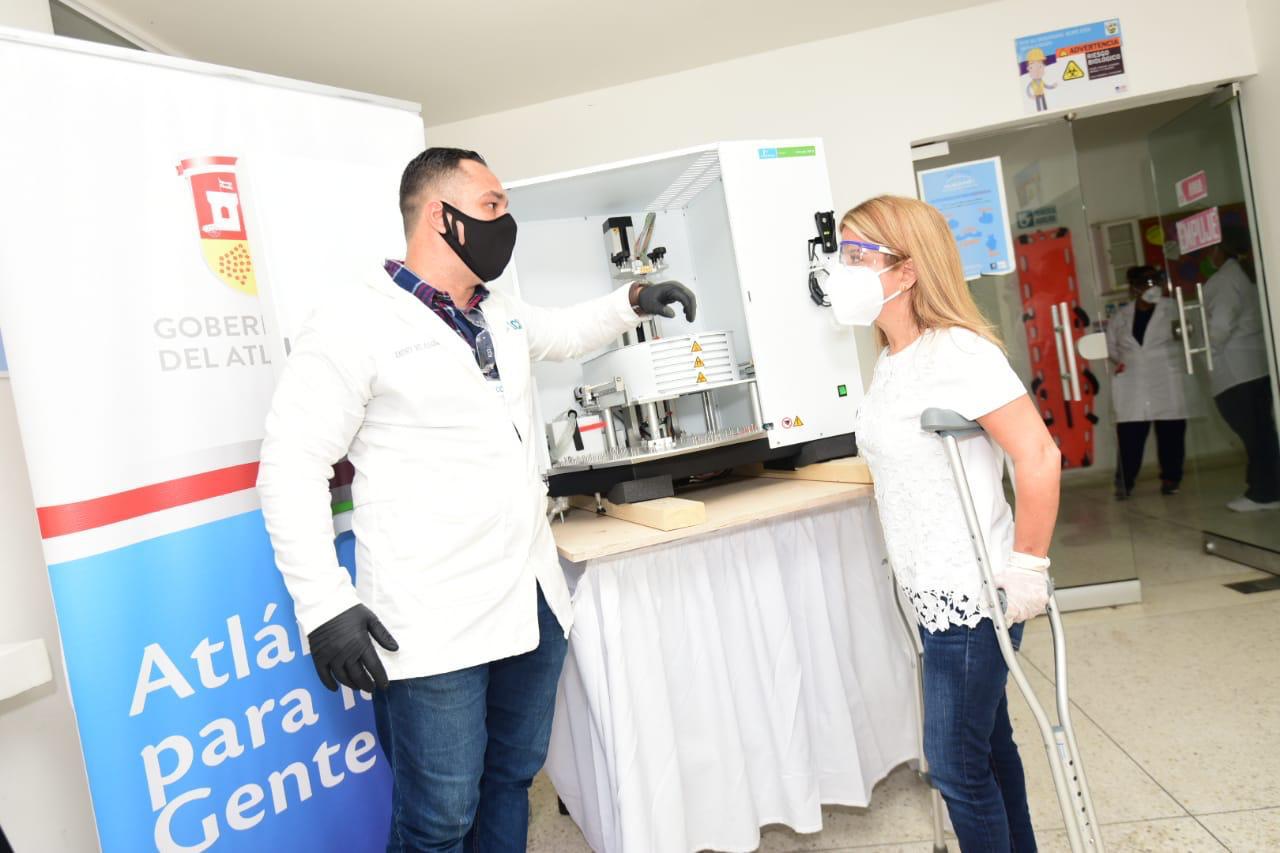 Nuevo robot permitirá procesar 2 mil pruebas diarias en el Atlántico