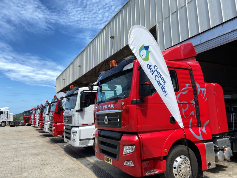 Nueva flota de camiones a GNV en Colombia