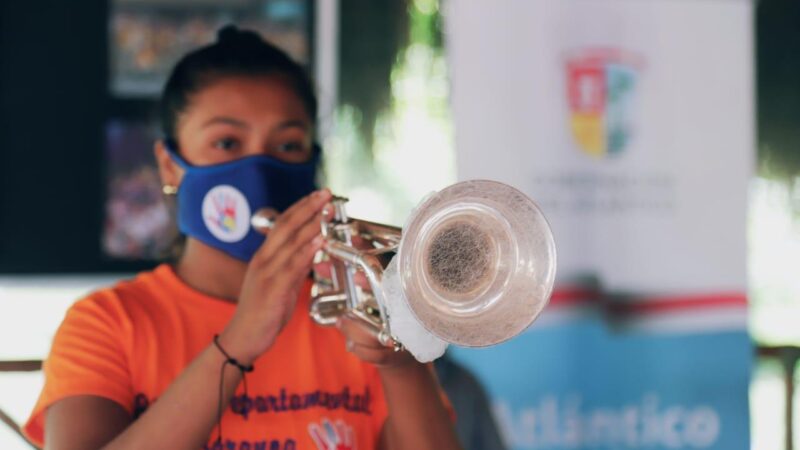 Banda de Baranoa reinicia con bioseguridad