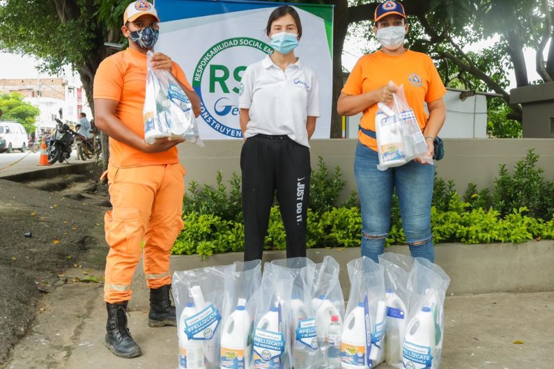 Gecelca dona 4.000 kits de bioseguridad en Mingueo