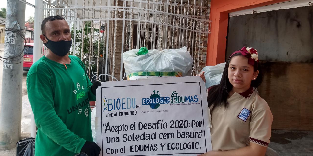 10 instituciones educativas ganan el Desafío por una Soledad Cero basura