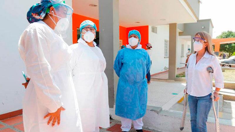 Atlántico declara alerta roja  hospitalaria