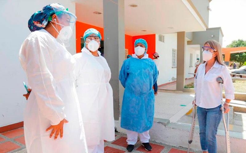 Atlántico declara alerta roja hospitalaria