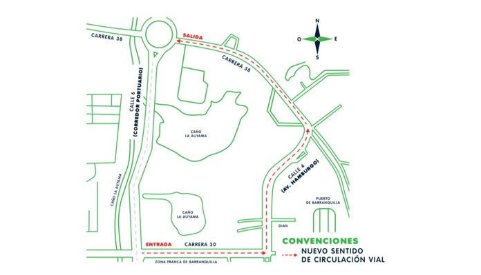 Piloto para el cambio de sentido AV. Hamburgo