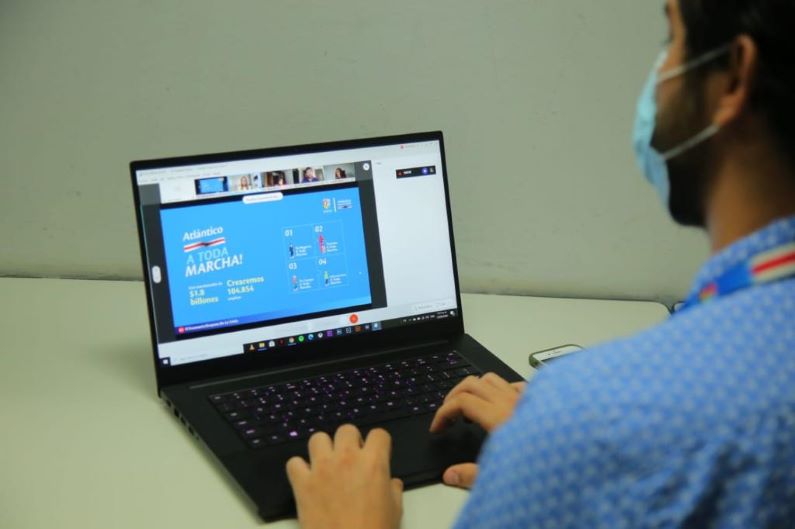 La gobernación del Atlántico opera en teletrabajo