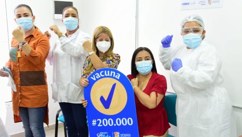 Plan de Vacunación en Atlántico avanza en un 71.8%