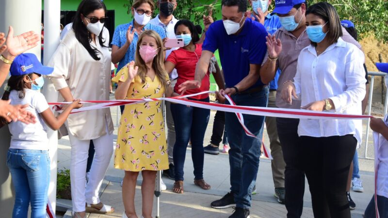 Gobernación del Atlántico inauguró parque en La Puntica en Luruaco