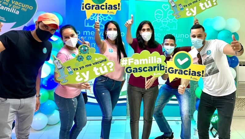 Gases del Caribe culminó plan de vacunación de sus empleados