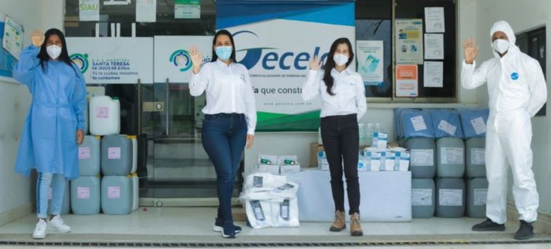 Gecelca entrega más de 6.000 elementos médicos a Hospital de Dibulla en la Guajira