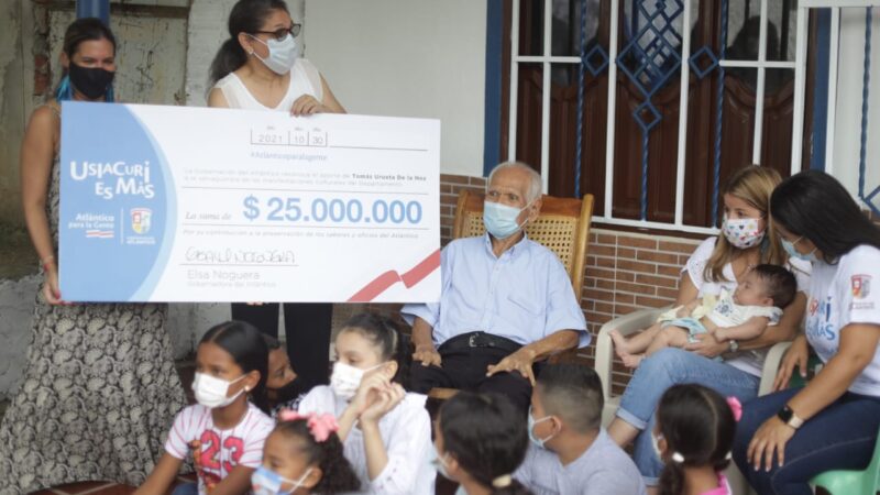 Gobernación del Atlántico exalta al maestro Tomás Urueta y preserva el Pesebre Vivo de Usiacurí