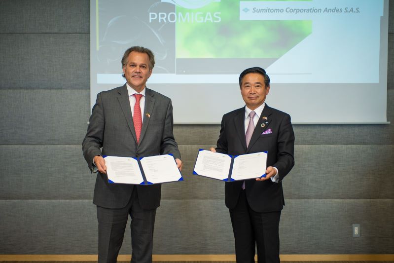 Promigas firma acuerdo en Japón para promover la movilidad eléctrica con hidrógeno en Colombia