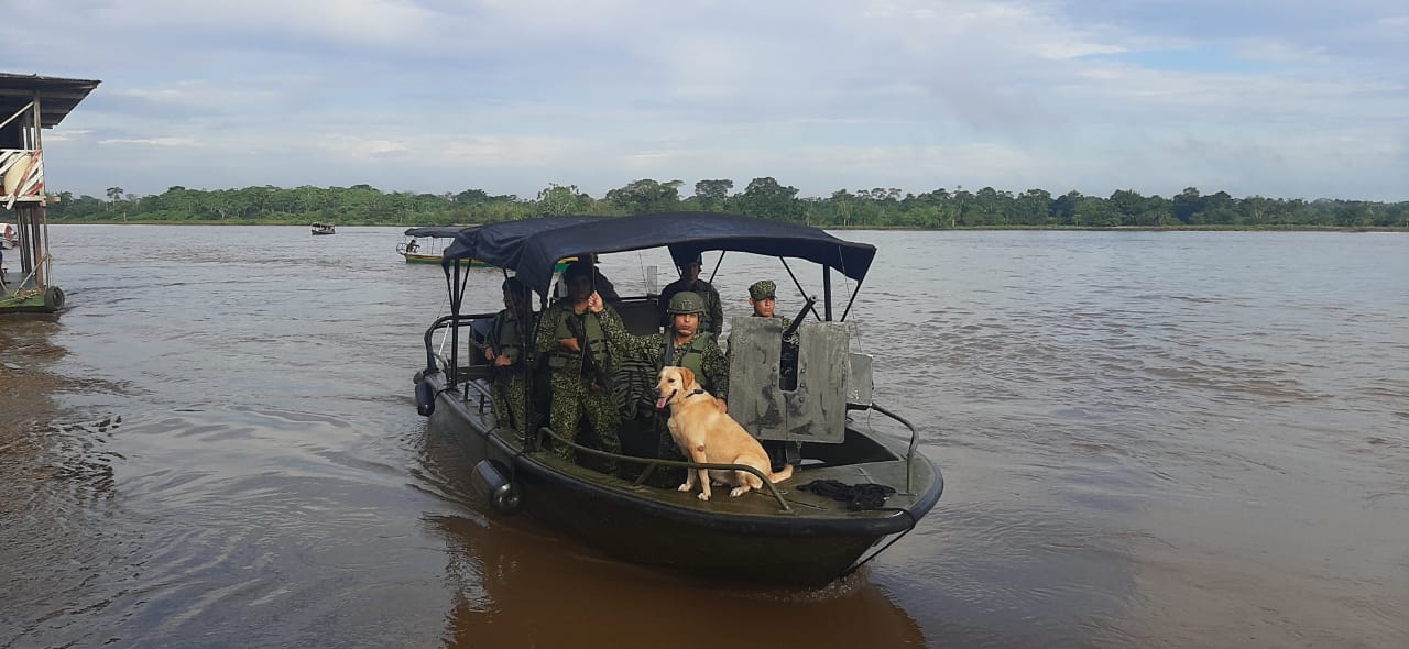 Los caninos antiexplosivos «héroes» durante las elecciones presidenciales Colombia 2022