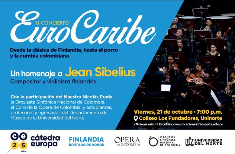 Concierto Eurocaribe: el cierre con broche de oro de Cátedra Europa 2022