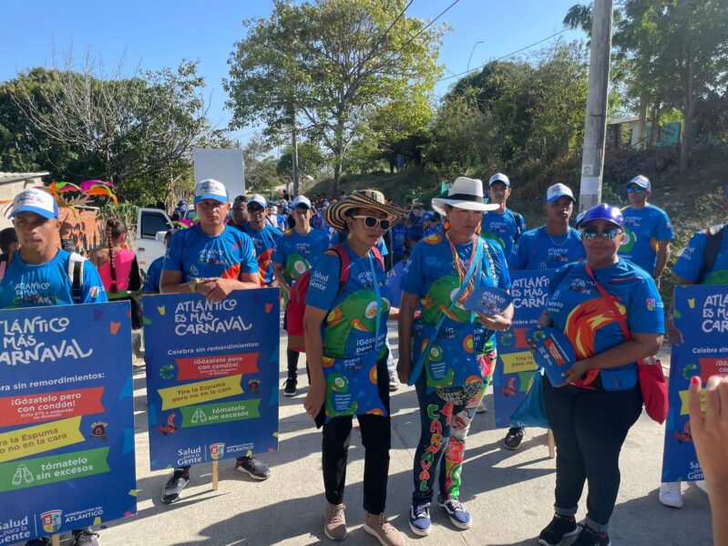 Cero lesionados en las vías del Atlántico durante los Carnavales 2023