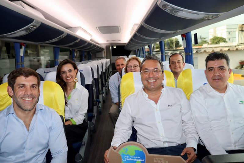 Primer bus interdepartamental de Colombia 100% a gas natural