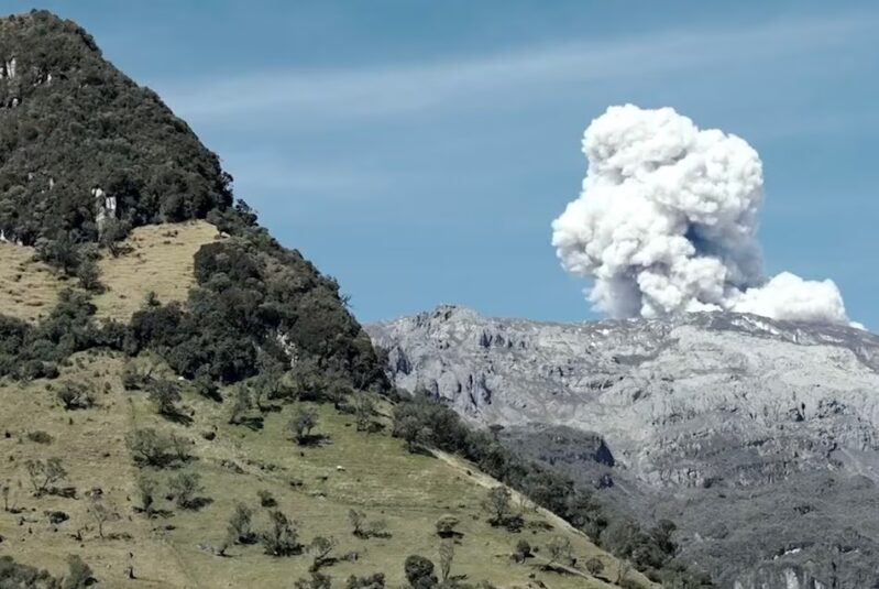 Aumenta fracturación de roca al interior del nevado del Ruíz