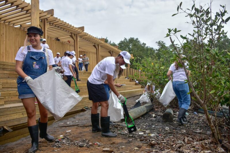¡A reciclar! Barranquilla lidera jornada de limpieza en la Ciénaga de Mallorquín