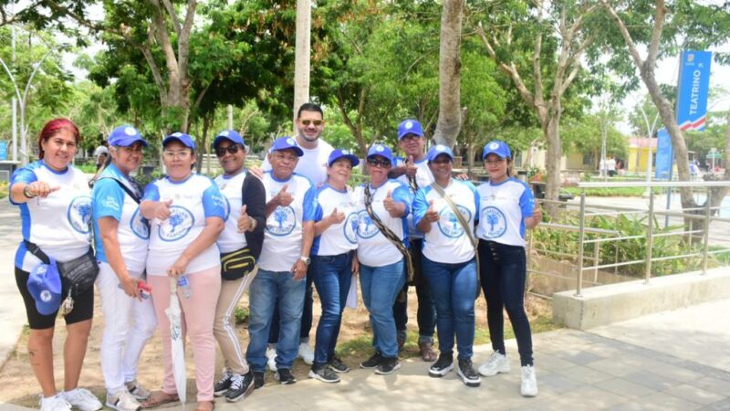 Guardianes del Parque de Galapa y Malambo comparten experiencias sobre el uso del espacio público
