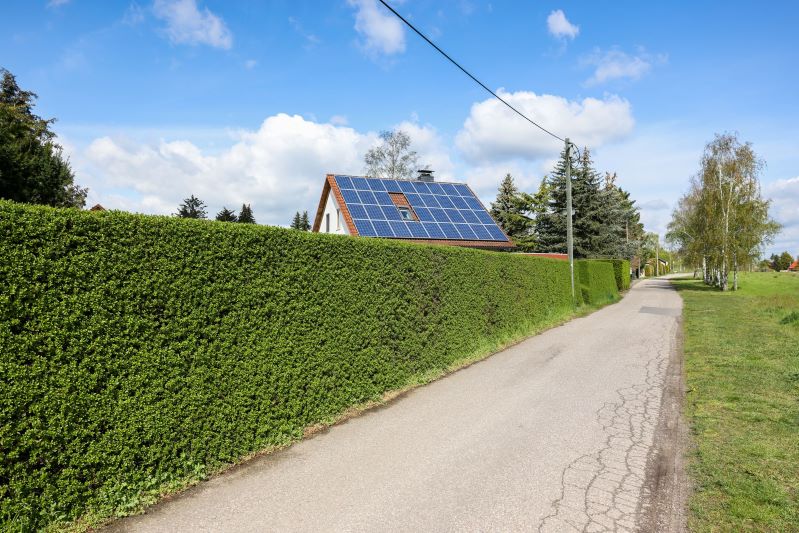 Auge de energía solar en casas alemanas