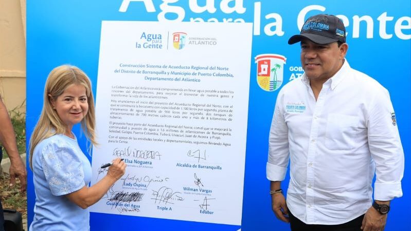 Acueducto Regional del Norte garantizará agua potable 24/7 para 1.6 millones de atlanticenses