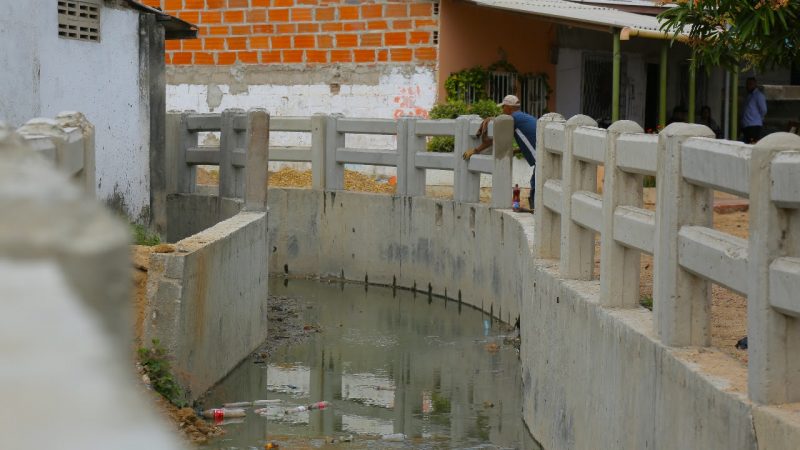 La C.R.A. recuperó ambiental y paisajísticamente el arroyo el Salao en Soledad