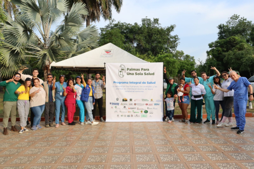 Primera brigada de salud palmera en zona central de Colombia