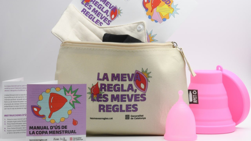 Productos menstruales reutilizables para las catalanas