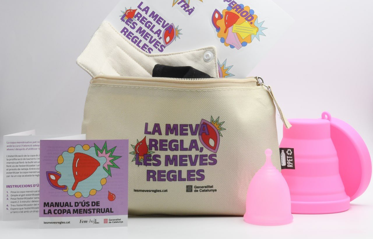 Productos menstruales reutilizables para las catalanas