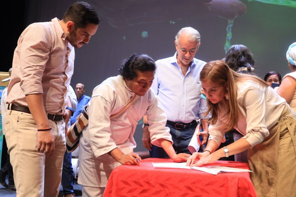 La región Caribe: Preparada para la COP16. En Santa Marta se suscribió un acuerdo que crea el Consejo Territorial del Agua (CTA) de la Ciénaga Grande, órgano que contará con el acompañado permanente de la RAP Caribe.