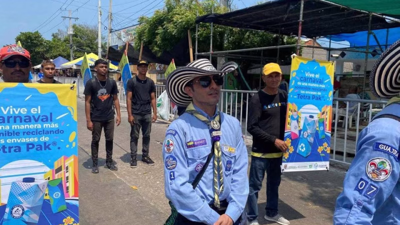 ReSíclamos Caribe impulsó el reciclaje en el Carnaval 2025