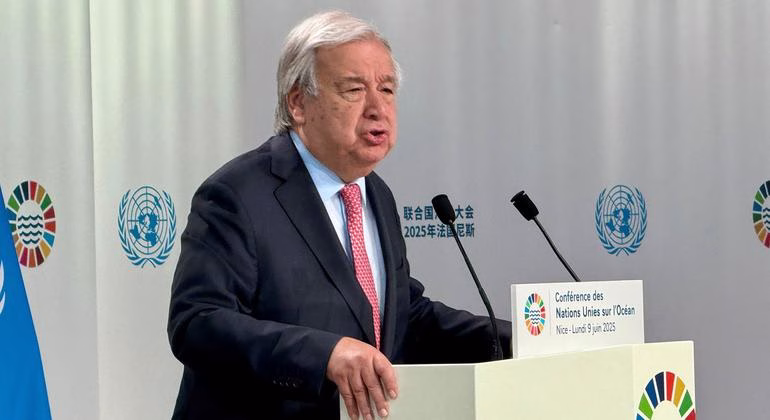 Guterres en Francia: "El saqueo de los océanos debe acabar"