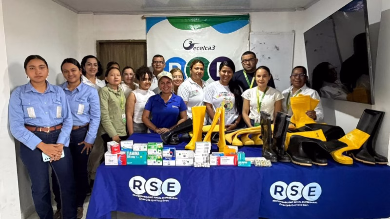 GECELCA refuerza su compromiso social ante la ola invernal