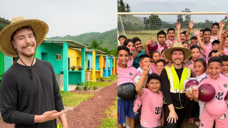 MrBeast construye 10  escuelas y amplía su impacto educativo global