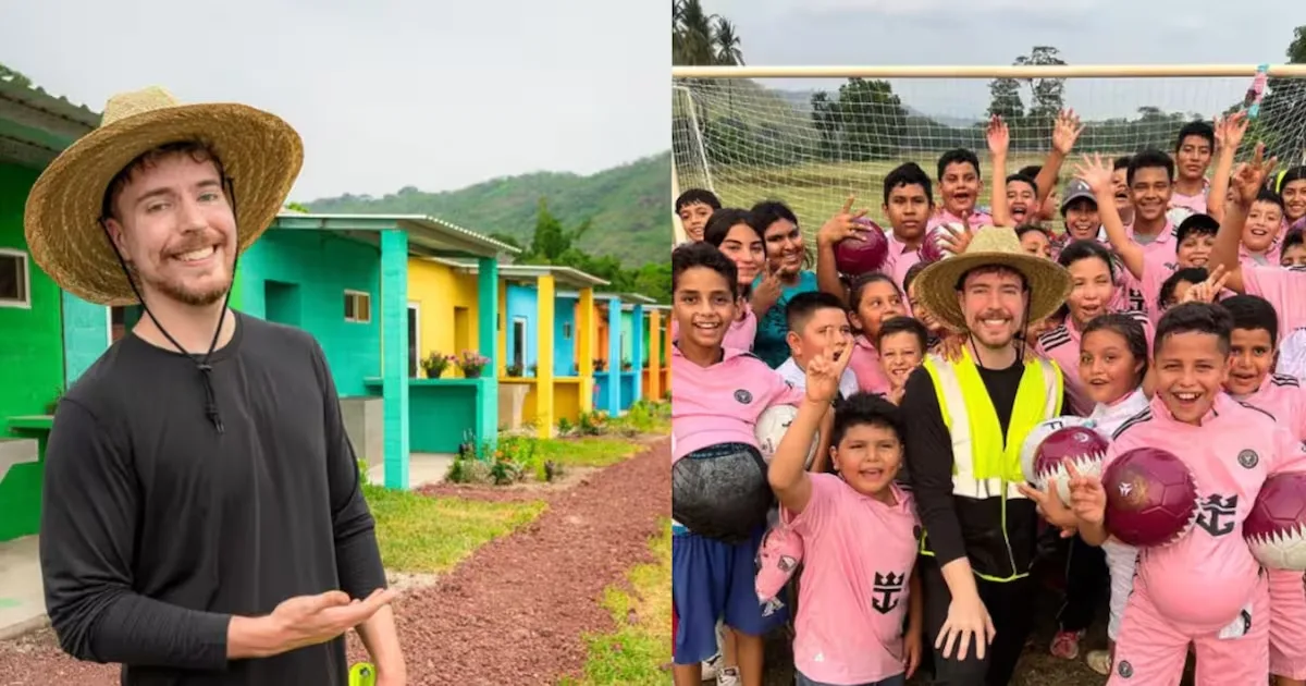 MrBeast construye 10 escuelas y amplía su impacto educativo global