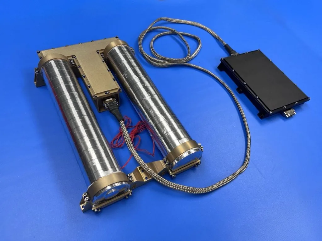 Instrumento NSS de la NASA utilizado para detectar hidrógeno bajo la superficie lunar.