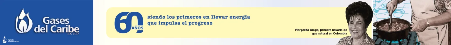 GASES DEL CARIBE: 60 AÑOS