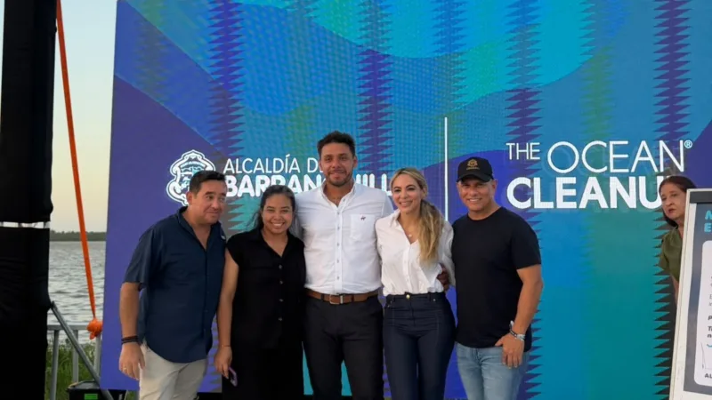 Alcaldía de Barranquilla y The Ocean Cleanup hacen frente a la contaminación por plástico
