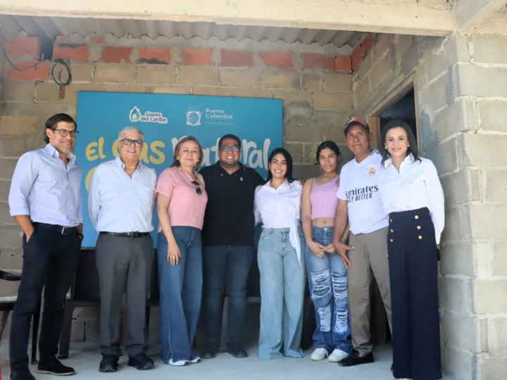 Más hogares de Puerto Colombia comienzan a conectarse con el gas natural