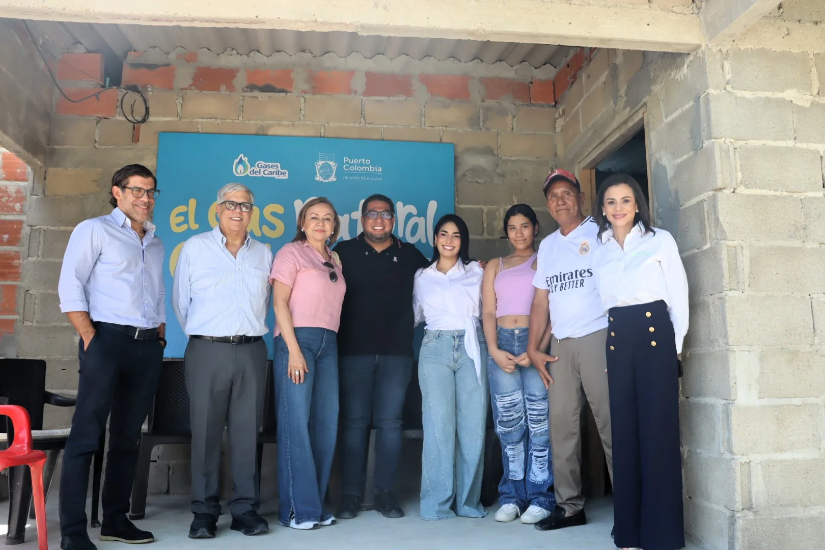 Más hogares de Puerto Colombia comienzan a conectarse con el gas natural