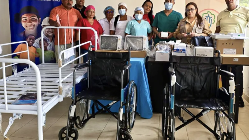 GECELCA entrega equipos médicos para fortalecer la atención en salud en Mingueo